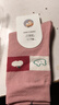 六指鼠秋冬潮襪ins六指鼠兒童襪子女童厚棉襪中長(cháng)筒女寶寶女孩卡通春秋 曬單實(shí)拍圖