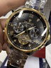 勞力士王子瑞士手表男士陀飛輪機械表多功能進(jìn)口金表商務(wù)高檔十大品牌男表 R3238間金黑面-官方標配 原裝進(jìn)口 10mm 厚度 曬單實(shí)拍圖
