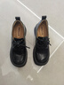百麗（Belle）2025春款女鞋方跟英倫風(fēng)牛津鞋厚底休閑單鞋AM5官方正品 黑色 36 曬單實(shí)拍圖