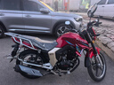 五羊（WUYANG）全新原裝男士150跨騎摩托車(chē)鋒銳國四整車(chē)電噴可上牌DKS款燃油街車(chē) 紅色【升級款 外觀(guān)線(xiàn)條更流暢】 全款（國四電噴可上牌） 曬單實(shí)拍圖