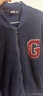 GAP男女裝2025秋季新款大G字母仿羊羔絨寬松夾克開(kāi)衫衛衣787408 海軍藍 L (175/96A)亞洲尺碼 曬單實(shí)拍圖