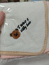 【潔麗雅同廠(chǎng)】嬰兒刺繡小方巾超柔新生寶寶兒童洗臉巾24*24cm 隨機2條裝 曬單實(shí)拍圖