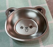 onlycook316不銹鋼寶寶輔食碗 兒童餐盤(pán)飯碗 卡通小碗嬰兒餐具餐盤(pán)-萌熊 曬單實(shí)拍圖