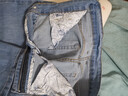 JEEP SPIRIT牛仔褲男秋冬季新款直筒男士牛仔褲潮流長(cháng)褲男3009 淺藍色 31 曬單實(shí)拍圖
