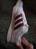 adidas ENTRAP美式校園風(fēng)運動(dòng)少年感復古籃球風(fēng)板鞋男女阿迪達斯 白色/紅色   37 曬單實(shí)拍圖