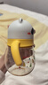 貝親（Pigeon）熊貓小月齡防嗆防漏喝水喝奶ppsu兒童學(xué)飲杯 300ml 7月+ 曬單實拍圖