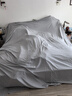 EACHY家居防塵布遮塵布床罩防塵罩沙發(fā)遮灰布家家具遮蓋布擋灰布云霧灰 曬單實(shí)拍圖