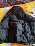 鴨鴨（YAYA）羽絨馬甲女外穿秋冬新款情侶男女同款連帽馬夾背心羽絨服外套 黑色 L /170(建議115-130斤) 曬單實(shí)拍圖