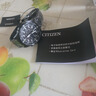 西鐵城（CITIZEN）手表男日韓表光動(dòng)能三眼黑盤(pán)日顯鋼帶商務(wù)送禮物男友CA0695-84E 曬單實(shí)拍圖