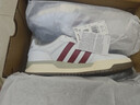 adidas ENTRAP美式校園風(fēng)運(yùn)動(dòng)少年感復(fù)古籃球風(fēng)板鞋男女阿迪達(dá)斯 白色/紅色   42 曬單實(shí)拍圖