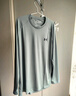 安德瑪（UNDERARMOUR）春夏Tech男子訓練運動(dòng)長(cháng)袖T恤1328496 灰色012 L 曬單實(shí)拍圖