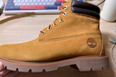 添柏嵐（Timberland）踢不爛男鞋大黃靴戶(hù)外防潑水防污偏大|A1P3L A1P3LW/小麥色 TB1 僅批次不同 41.5 曬單實(shí)拍圖