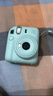 INSTAX富士instax立拍立得 一次成像相機 mini12精美禮盒 薄荷精靈 含10張fafa花邊相紙 曬單實(shí)拍圖