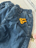 巴拉巴拉童裝兒童牛仔褲男童女童加絨褲子秋冬寬松哈倫褲 牛仔中藍(lán)88201 120 cm 曬單實(shí)拍圖