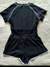 鴻星爾克（ERKE）泳衣女士大碼新款保守遮胯連體游泳館專(zhuān)用平角運動(dòng)游泳衣泳裝女 曬單實(shí)拍圖