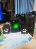 動(dòng)感者電腦音響低音炮臺式機小型多媒體音箱筆記本家用藍牙桌面有線(xiàn)電競帶麥克風(fēng)耳機一體 升級藍牙黑【送麥+耳機+獨立調節 曬單實(shí)拍圖