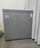 美的（Midea）家用冰柜100/143/200/300升單溫一室冷藏冷凍保鮮轉換臥式冰柜商用大容量一級非無(wú)霜冰柜減霜80% 200KMF灰色 200L 【1級能效+減霜80%】 曬單實(shí)拍圖