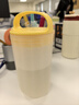 北格牛奶杯外帶上班早餐杯家用隨手杯可微波爐密封豆漿耐高溫熱飲水杯 【食品級PP】牛奶杯350ml米白色 曬單實(shí)拍圖