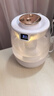 卡培登USB加濕器臥室輕音嬰兒辦公室桌面 智能數顯調濕雙噴頭大霧量加濕 白色【納米霧化】 曬單實(shí)拍圖