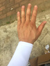 【2雙裝】冰袖防曬男士護(hù)臂袖套防紫外線手臂套袖冰絲假袖子薄款開車防嗮手套 直筒白+直筒白 2雙裝 曬單實拍圖