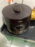 美的（Midea）【國家補貼】0涂層精鋼厚釜電壓力鍋5L雙膽全自動(dòng)智能預約家用煲湯煮飯電飯煲C5856G高壓鍋4-6人 曬單實(shí)拍圖