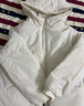 班尼路外套女裝棉服女冬季新款防風(fēng)保暖設計上衣服時(shí)尚潮流中長(cháng)款棉衣3 米白#純色 L 曬單實(shí)拍圖