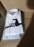雅戈爾（YOUNGOR）長(cháng)袖襯衫男免燙襯衫棉滌混紡免熨定型舒適透氣 GLVP19001BBA白色 42 曬單實(shí)拍圖
