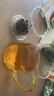 雅集玻璃杯錘紋筑茗杯550ml 帶琥珀把茶水分離茶杯過(guò)濾花耐熱水杯子 曬單實(shí)拍圖