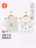 貝瑞加（Babyprints）兒童背心2件裝男女寶寶夏季無(wú)袖打底衫純棉坎肩吊帶上衣 綠80 曬單實(shí)拍圖