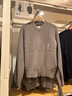 優(yōu)衣庫合作款男裝女裝圓領(lǐng)針織開(kāi)衫長(cháng)袖毛衣毛衫外套25新款479731 38 深褐色 XL /180/108B 曬單實(shí)拍圖