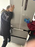 美的（Midea）417法式多門(mén)四開(kāi)門(mén)60cm超薄零嵌入式一級能效雙變頻小戶(hù)型風(fēng)冷無(wú)霜家用電冰箱 MR-417WFPE 流蘇銀 曬單實(shí)拍圖