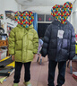 左西男童羽絨服2025冬季新款兒童三防加厚面包服長(cháng)款外套 黑色 140 曬單實(shí)拍圖