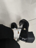 冶芷瑪麗珍高跟鞋粗跟配裙子小皮鞋女法式復古黑色淺口單鞋 黑色 37 曬單實(shí)拍圖