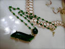 綠色水晶項(xiàng)鏈女款2025新款竹節(jié)碧綠吊墜高級(jí)感時(shí)尚美人腰掛件 氣質(zhì)百搭綠色時(shí)尚項(xiàng)鏈 【平臺(tái)已認(rèn)證】 曬單實(shí)拍圖