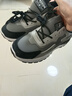 回力精選男鞋2025新款秋季休閑運動(dòng)工作上班皮面防水防滑勞保老爹鞋子男 黑灰 單層 41 (255MM) 曬單實(shí)拍圖