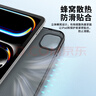 ALittleFlower適用ipad6/5保護套 iPadair1/air2保護殼9.7英寸蘋(píng)果平板電腦三折支架超薄磨砂全包防摔石墨黑 曬單實(shí)拍圖
