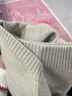 妙奕嘉圓領(lǐng)毛衣女寬松套頭內搭毛衣外套女針織衫秋冬女裝上衣百搭打底衫 慵懶風(fēng)純色圓領(lǐng)毛衣【杏色】均碼（建議80-120斤） 曬單實(shí)拍圖