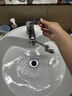 辛叢廚衛面盆水龍頭延伸器機械臂萬(wàn)向旋轉水龍頭洗臉盆池通用轉接頭 只賣(mài)頂配【1個(gè)裝】萬(wàn)向調節-ABS機械臂 曬單實(shí)拍圖
