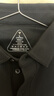 拇指白小T男款熱力智暖長(cháng)袖POLO衫秋季翻領(lǐng)商務(wù)百搭上衣體恤衫 墨黑 L 曬單實(shí)拍圖