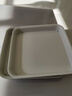花博士托盤(pán)正方形加厚托盤(pán)花盆底托接水盤(pán)花盆底座可存水花 330米白 曬單實(shí)拍圖
