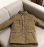 啄木鳥(niǎo)東北特厚棉襖男防寒棉衣勞保棉服戶(hù)外工作外套軍大衣冬季加絨加厚 卡其 5XL 建議體重180-200斤 曬單實(shí)拍圖