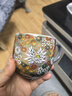 日本進(jìn)口九谷燒手作金花詰馬克杯家用咖啡杯茶杯復古陶瓷杯子結婚禮物 金花詰馬克杯1只裝（250ml） 曬單實(shí)拍圖