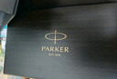 派克（PARKER）【劉宇寧推薦】高端鋼筆 商務(wù)辦公送禮生日禮物定制套裝 精英睿智黑金夾墨水筆+木制禮盒 曬單實(shí)拍圖