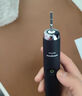 飛利浦（PHILIPS）電動(dòng)牙刷鉆石系列HX9340/9350 9360 9370成人聲波震動(dòng)便攜軟毛刷 HX9350單手柄黑鉆【散裝】 曬單實(shí)拍圖