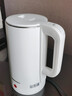 【100萬(wàn)+熱銷(xiāo)】2025新款電熱水壺家用燒水壺自大容量便捷式自動(dòng)斷電保溫一體恒溫壺宿舍小型養生壺 2.5L 白色雙層防燙 曬單實(shí)拍圖