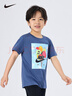 NIKE 耐克童裝純棉短T2025年夏季新款男女童氣球印花兒童親膚柔軟上衣 曬單實(shí)拍圖