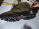 COSMICKISS加絨勞保鞋男鋼包頭防砸防刺穿電焊工地安全工作棉鞋高幫冬季加絨 軍綠高幫加線(xiàn)-防砸防刺【加厚加絨】 42 曬單實(shí)拍圖