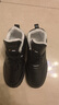 軟皮軟面加厚內里男士棉鞋爸爸鞋冬季加絨保暖皮高幫防滑休閑鞋 7220-黑色 42 曬單實(shí)拍圖