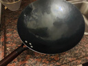 蘇美冠鐵鍋款章丘炒菜鍋炒鍋已開(kāi)鍋正宗手工無(wú)涂層家用不粘鍋燃氣灶適用 精作款+(蓋子鏟子) 32cm 曬單實(shí)拍圖