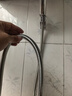 科固（KEGOO）K06044 花灑軟管 1.5米不銹鋼淋浴噴頭蓮蓬頭防爆防纏繞水管 曬單實(shí)拍圖